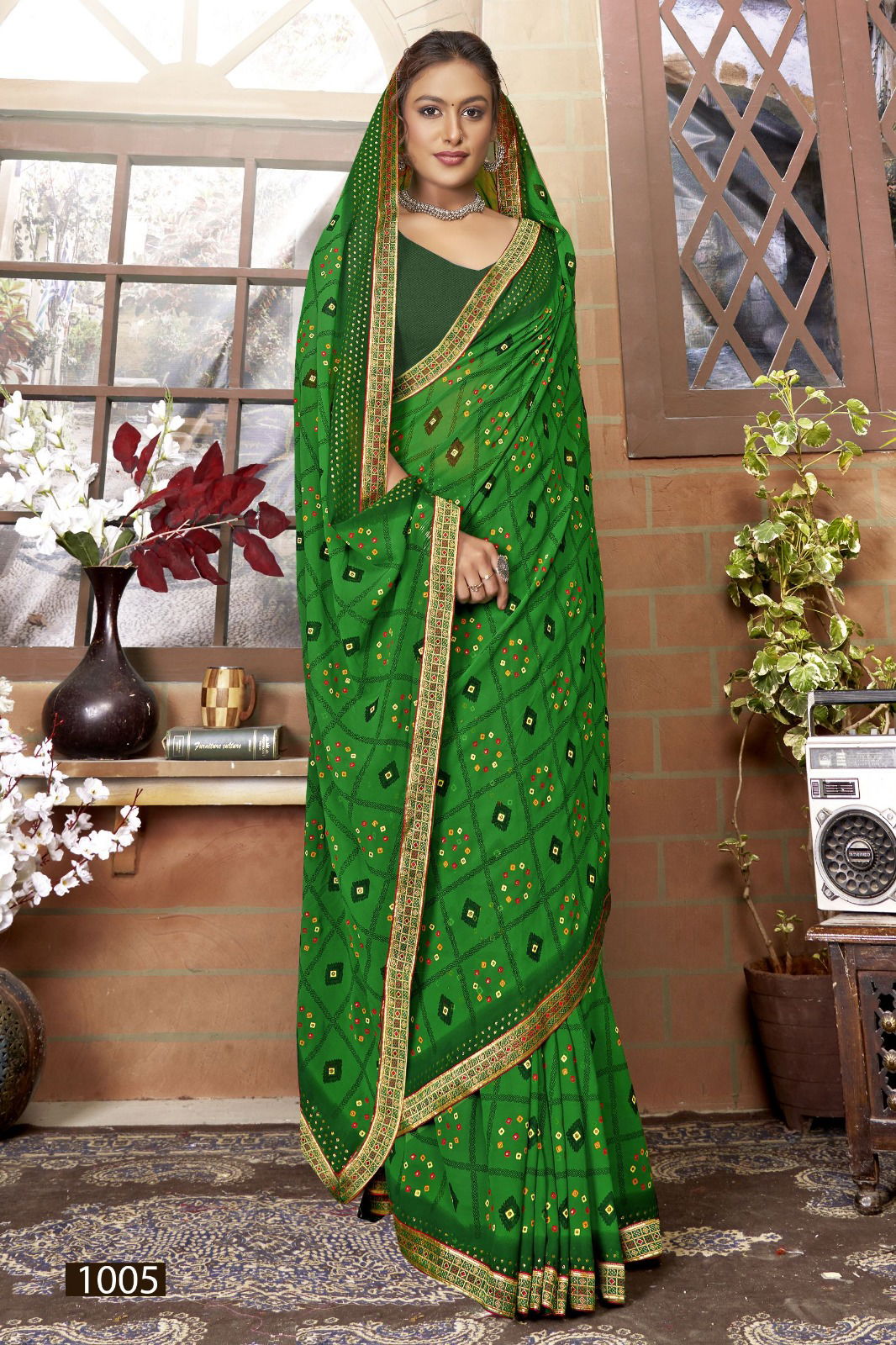 Gajban By Vallabhi Daily Wear Printed Georgette Sarees Wholesale Shop in Surat